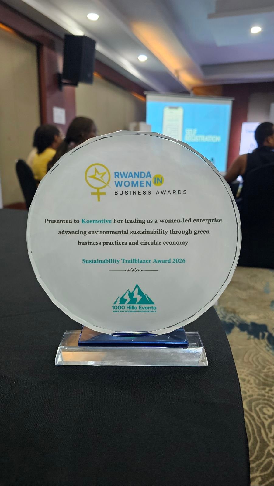 Kosmotive Named Sustainability Trailblazer at RWIBA 2026